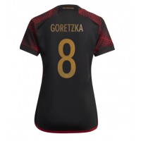 Dámy Fotbalový dres Německo Leon Goretzka #8 MS 2022 Venkovní Krátký Rukáv